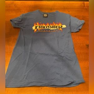 ITEM: Thrasher Shirt | SIZE: S | COLOR: Blue